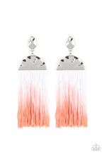 Load image into Gallery viewer, Pre-order Rope Them In - Orange Earrings