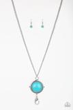 Desert Equinox - Blue Turquoise Stone - Lanyard