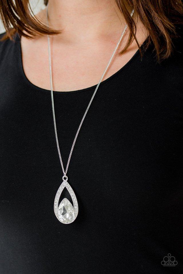 Notorious Noble - White ♥ Necklace