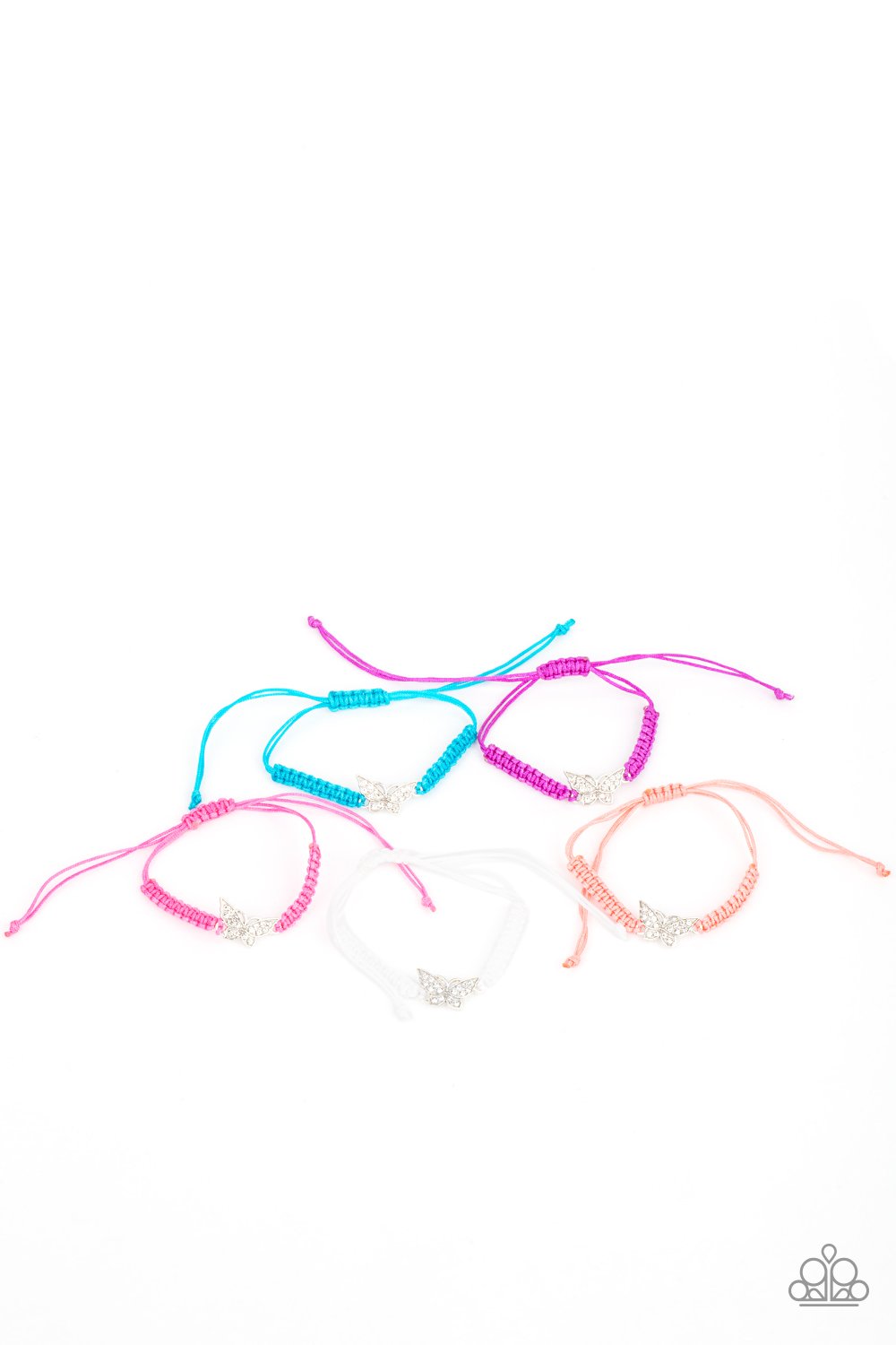 SS Bling Butterfly Bracelet set K4
