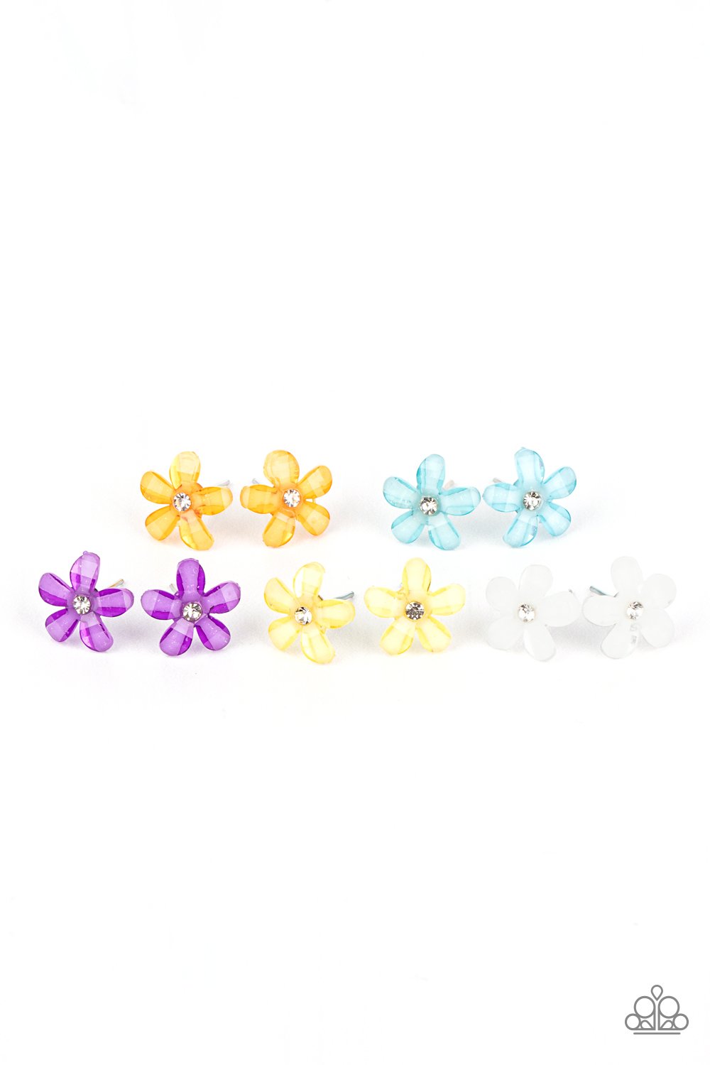 SS Moonstone flower Post Set K5