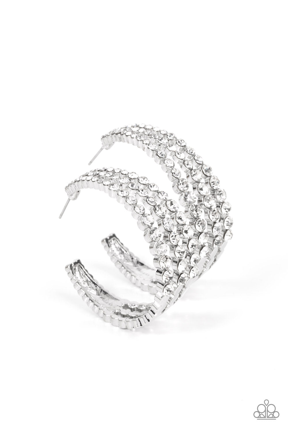 2022 EMP Exclusive Cosmopolitan Cool - White Hoop Earring