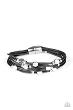 Load image into Gallery viewer, Cut the Cord - black - Paparazzi bracelet

