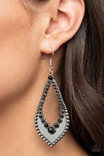 Load image into Gallery viewer, Essential Minerals - black - Paparazzi earrings
