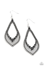 Load image into Gallery viewer, Essential Minerals - black - Paparazzi earrings
