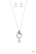 Innovated Idol - silver - Paparazzi LANYARD necklace